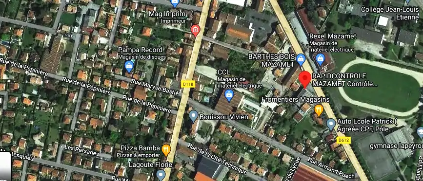 Prix contrôle technique à Mazamet