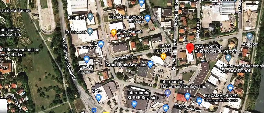 Prix contrôle technique à Seyssins