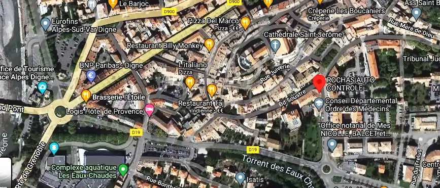 Prix contrôle technique à Digne-les-Bains