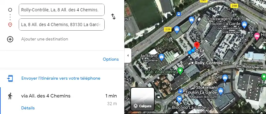 Prix contrôle technique à La Garde
