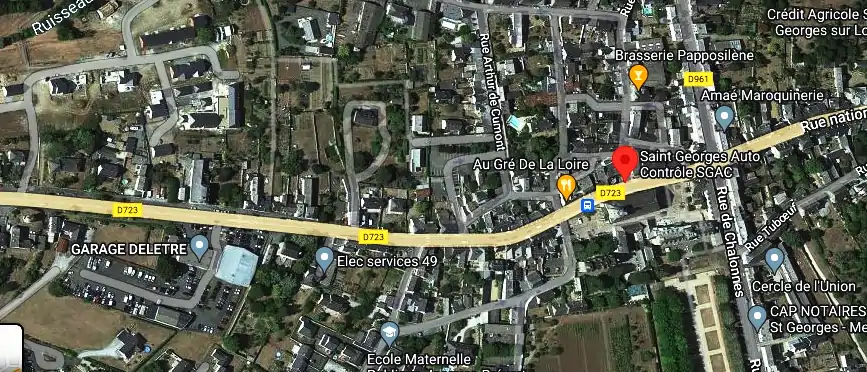 Prix contrôle technique à Saint-Georges-sur-Loire