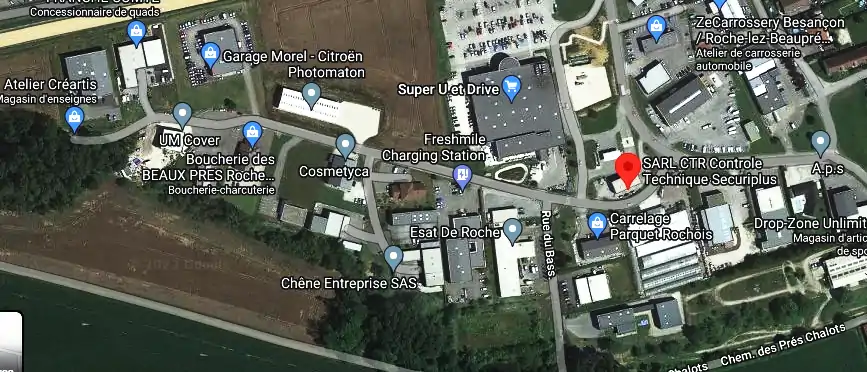 Prix contrôle technique à Roche-lez-Beaupré