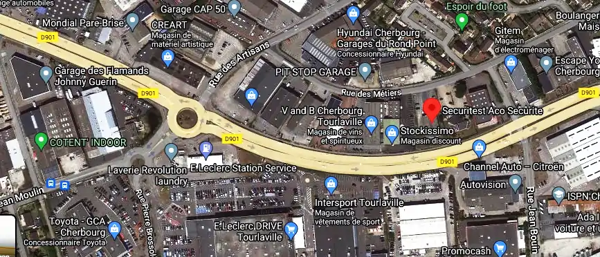 Prix contrôle technique à Cherbourg-en-Cotentin