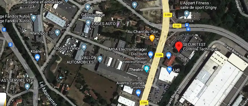 Prix contrôle technique à Grigny