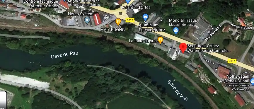 Prix contrôle technique à Orthez