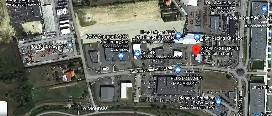 Prix contrôle technique à Boé