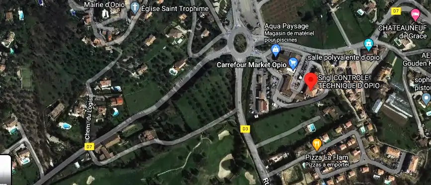 Prix contrôle technique à Opio