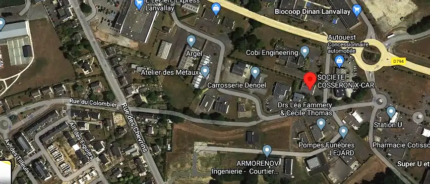 Prix contrôle technique à Lanvallay