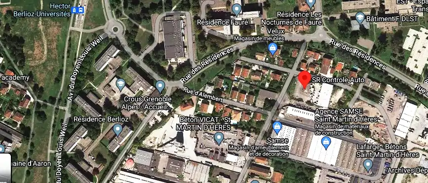 Prix contrôle technique à Saint-Martin-d'Hères