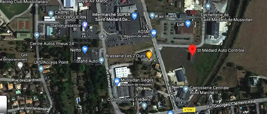 Prix contrôle technique à Saint-Médard-de-Mussidan