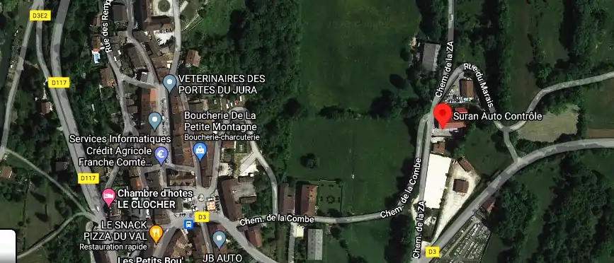 Prix contrôle technique à Val Suran