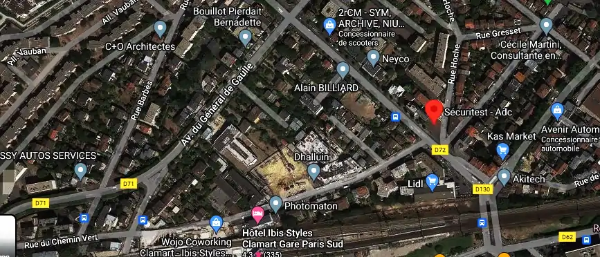 Prix contrôle technique à Vanves