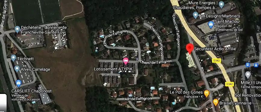 Prix contrôle technique à Sainte-Foy-lès-Lyon