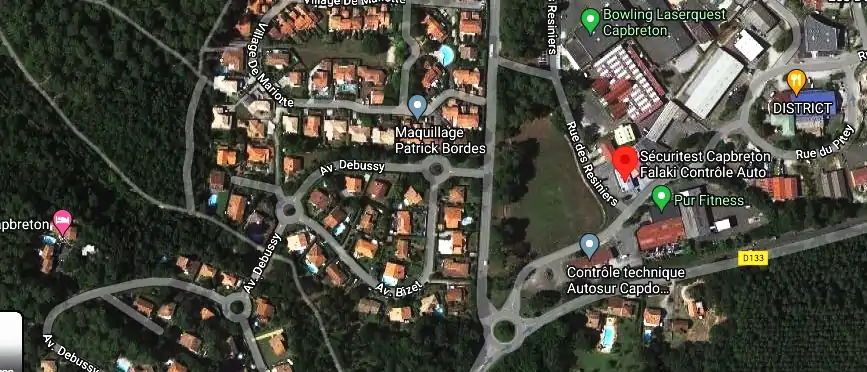 Prix contrôle technique à Capbreton