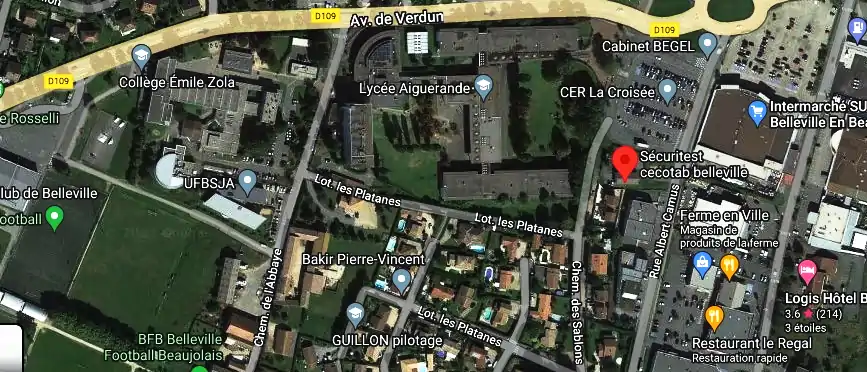 Prix contrôle technique à Belleville-en-Beaujolais