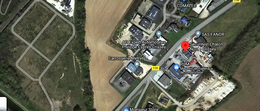 Prix contrôle technique à Crissey