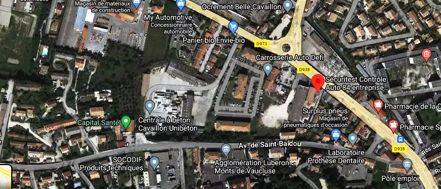 Prix contrôle technique à Cavaillon