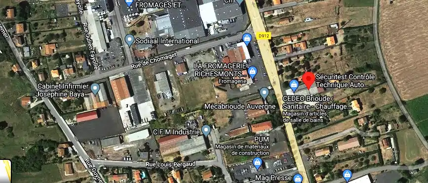 Prix contrôle technique à Brioude