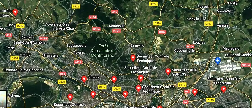 Prix contrôle technique à Naucelle