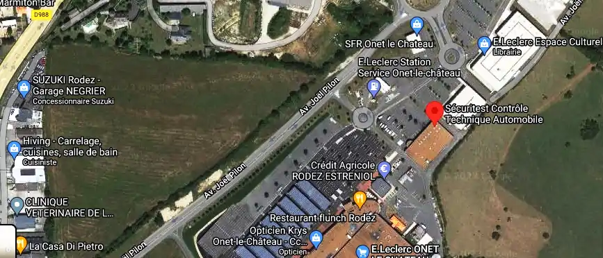 Prix contrôle technique à Onet-le-Château