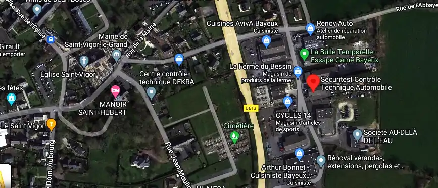 Prix contrôle technique à Saint-Vigor-le-Grand