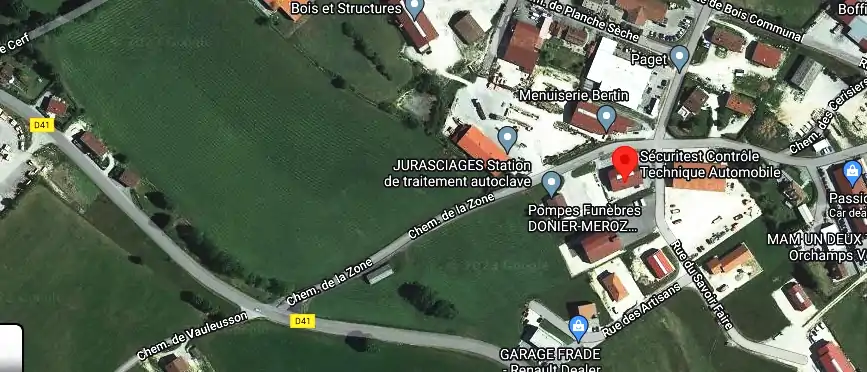 Prix contrôle technique à Orchamps-Vennes