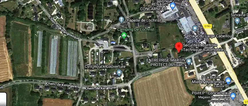 Prix contrôle technique à Concarneau