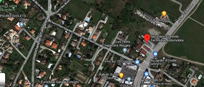 Prix contrôle technique à Cugnaux