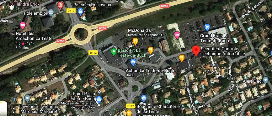 Prix contrôle technique à La Teste-de-Buch