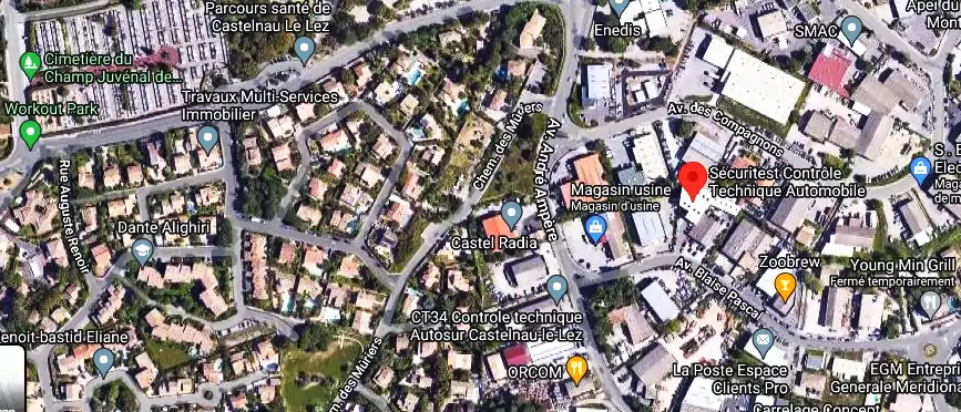 Prix contrôle technique à Castelnau-le-Lez