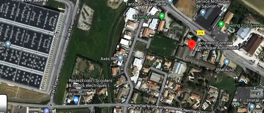 Prix contrôle technique à Sauvian