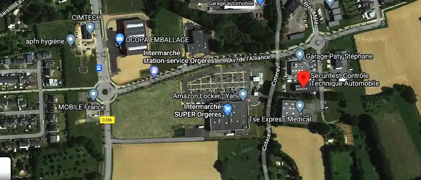 Prix contrôle technique à Saint-Erblon