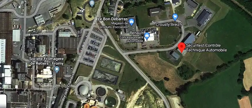 Prix contrôle technique à Retiers