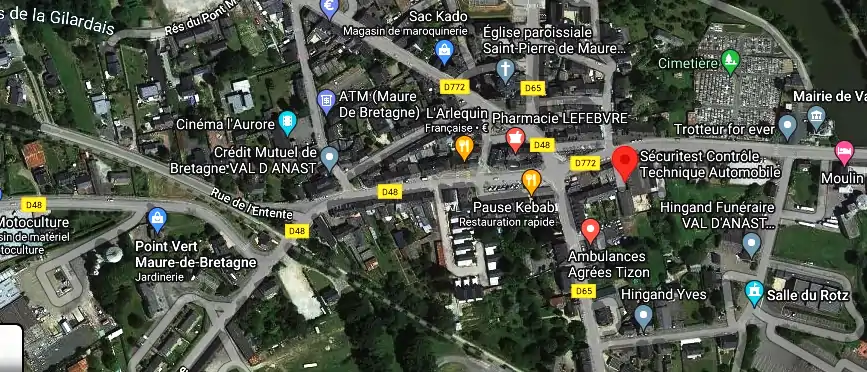 Prix contrôle technique à Val d'Anast