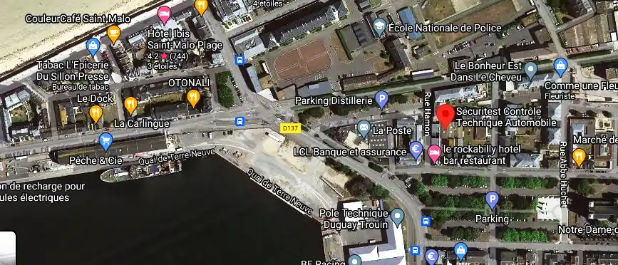 Prix contrôle technique à Saint-Malo