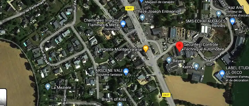 Prix contrôle technique à La Mézière