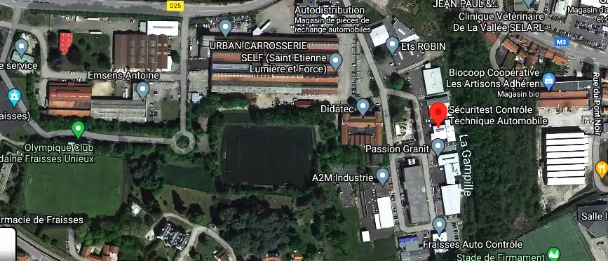 Sécuritest Contrôle Technique Automobile à Fraisses