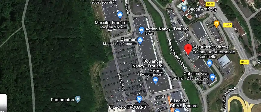 Prix contrôle technique à Frouard