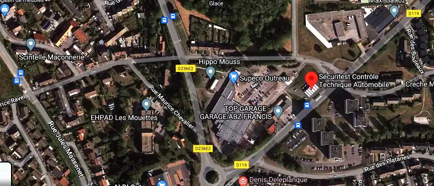 Prix contrôle technique à Outreau