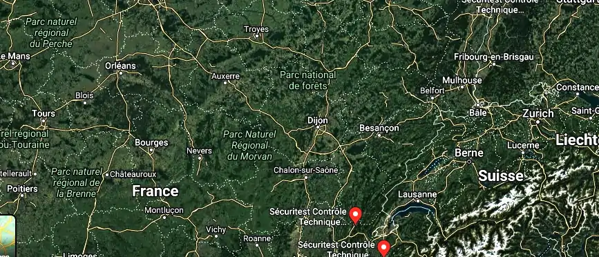 Prix contrôle technique à Roppenheim