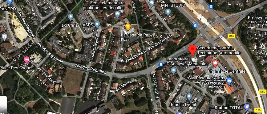 Prix contrôle technique à Savigny-le-Temple