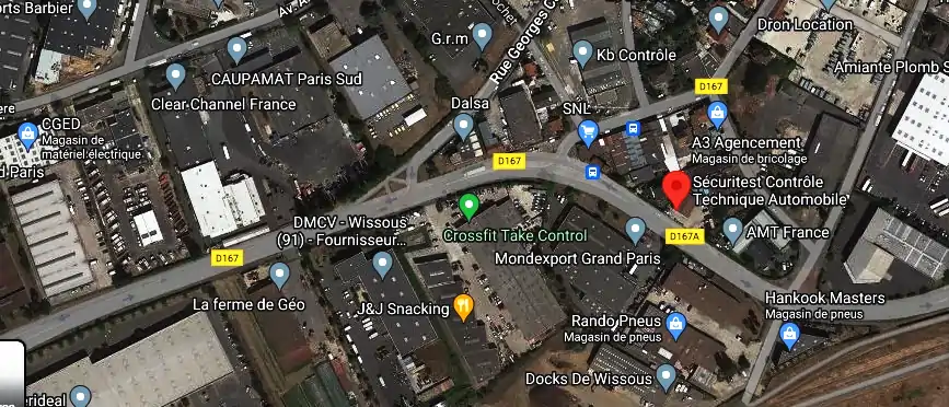 Prix contrôle technique à Wissous