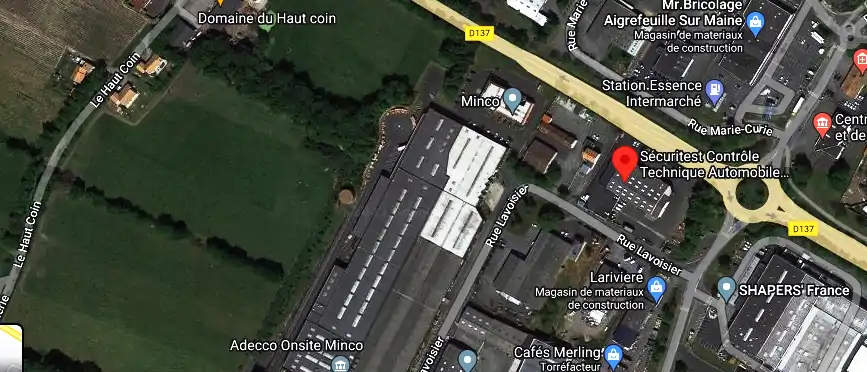 Prix contrôle technique à Aigrefeuille-sur-Maine