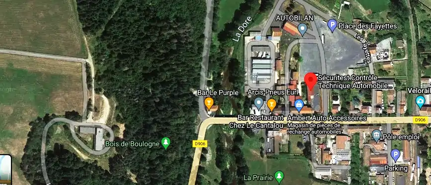 Prix contrôle technique à Ambert