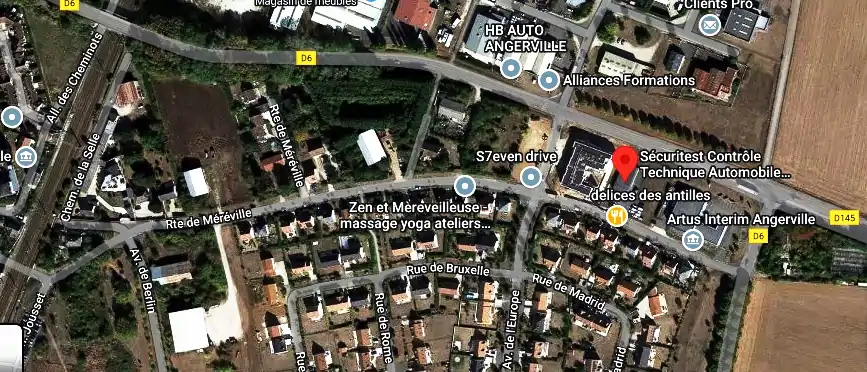 Prix contrôle technique à Angerville