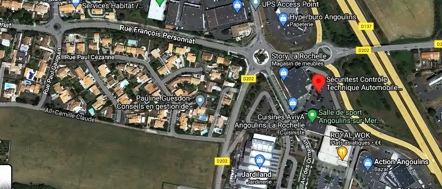 Prix contrôle technique à Angoulins