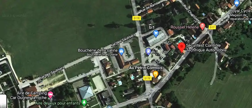 Prix contrôle technique à Arc-et-Senans