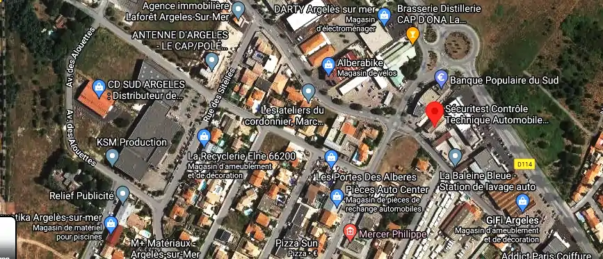 Prix contrôle technique à Argelès-sur-Mer