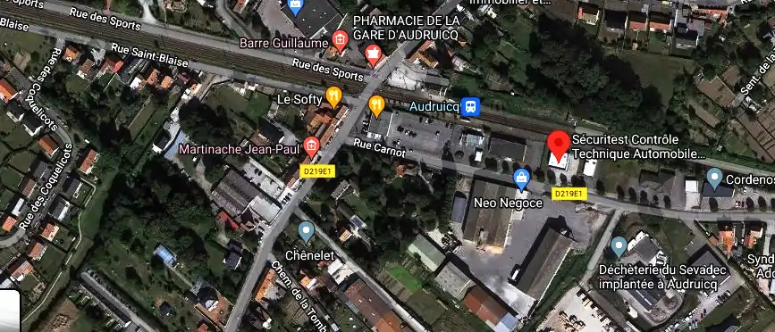 Prix contrôle technique à Audruicq