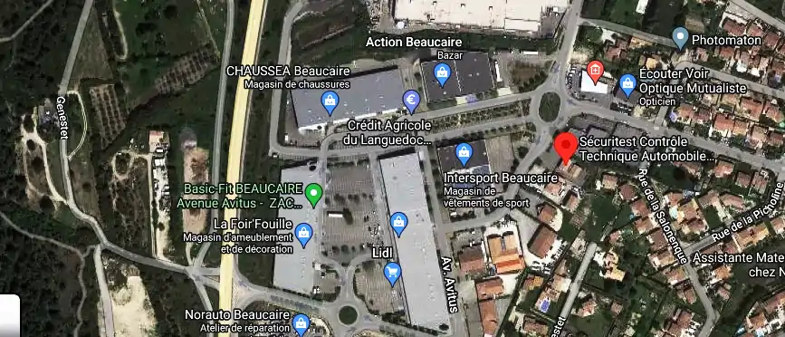 Prix contrôle technique à Beaucaire